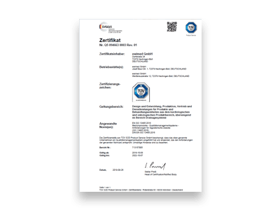 ewimed_Zertifikat EN ISO 13485-2016_deutsch_gültig ab 2019-10-08_gültig bis_2022-10-07