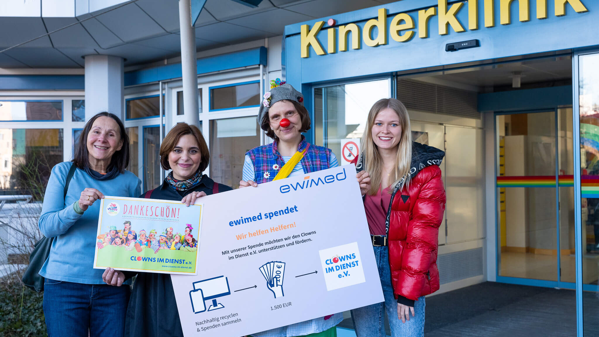 Spendenaktion Clowns im Dienst e.V.