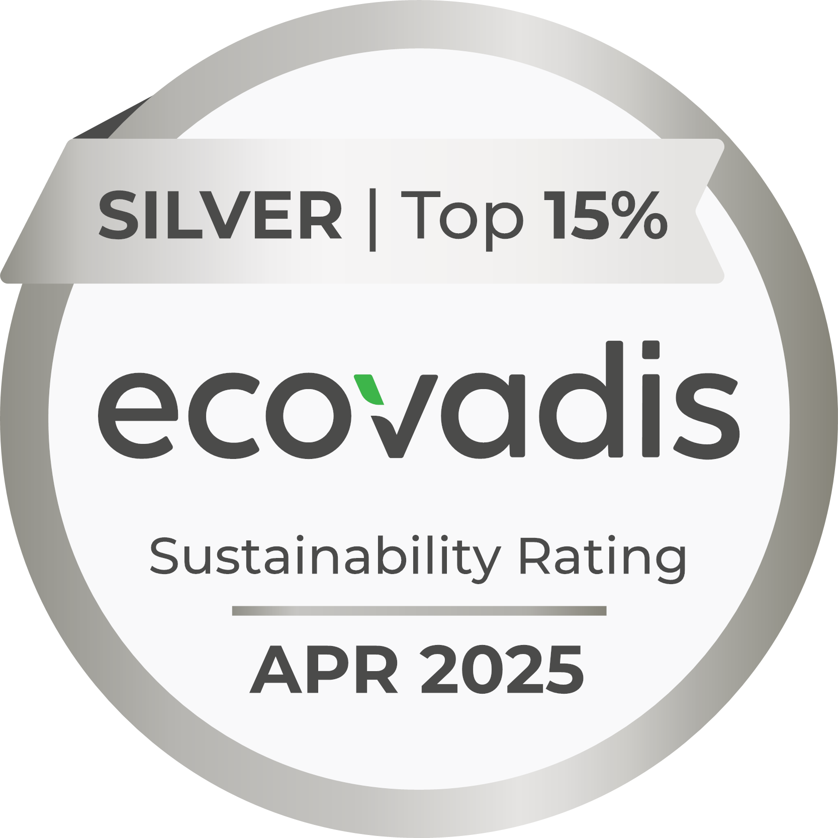 EcoVadis Silber 2025