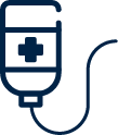 Icon Chemo dunkelblau